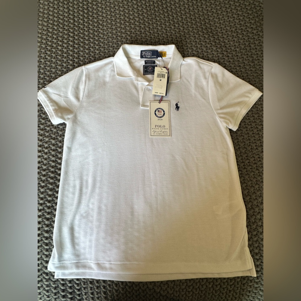 A unique piece! Official Ralph Lauren Polo shirt from the 2020 Olympics